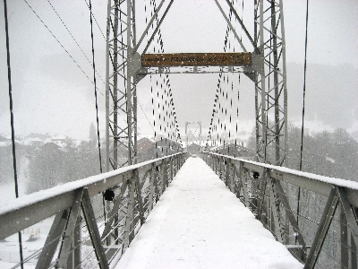 Footbridge in Central Morzine