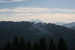 early snow for morzine