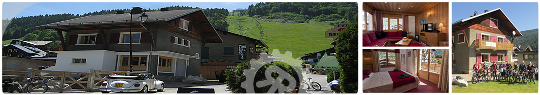 Morzine mountain bike chalet